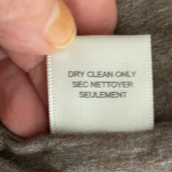 Rebecca Taylor Jersey Knit Taupe Bodycon Dress S - Picture 7 of 8